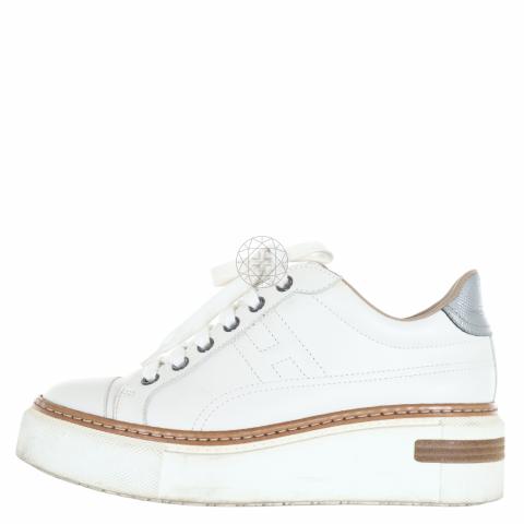 Hermes polo sale sneakers white